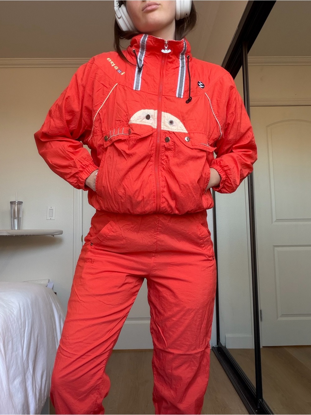 Vintage Sweat Set Windbreaker 80s Tracksuit by ixspa